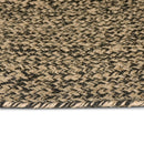 Områdetæpper Naturfarvet og sort 60 x 300 cm Jute