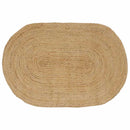 Områdetæpper Naturfarvet 100 x 152 cm Jute