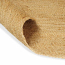 Områdetæpper Naturfarvet 205 x 305 cm Jute