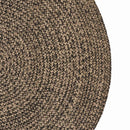 Områdetæpper Sort 100 x 152 cm Jute
