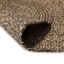 Områdetæpper Sort 205 x 305 cm Jute
