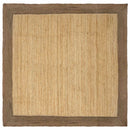 Områdetæpper Grå 300 x 300 cm Jute