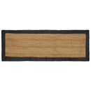 Områdetæpper Mørkegrå 80 x 200 cm Jute