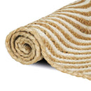 Områdetæpper Hvid 60 x 250 cm Jute