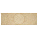 Områdetæpper Hvid 80 x 300 cm Jute