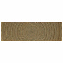 Områdetæpper Sort 80 x 250 cm Jute