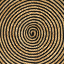 Områdetæpper Sort 80 x 300 cm Jute