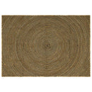 Områdetæpper Sort 160 x 230 cm Jute