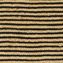Områdetæpper Naturfarvet og sort 152 x 245 cm Jute