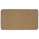 Område tæppe Lys Brun 60 x 110 cm Jute