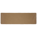 Område tæppe Lys Brun 80 x 250 cm Jute