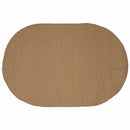 Områdetæpper Naturfarvet 122 x 183 cm Jute