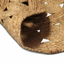 Områdetæpper Naturfarvet 100 x 152 cm Jute