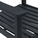 Gyngestol Sort 84 x 65 x 114 cm Harpiks