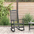 Gyngestol Sort 84 x 65 x 114 cm Harpiks