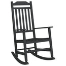 Gyngestol Sort 84 x 65 x 114 cm Harpiks
