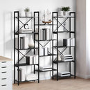 Bogreol Sort eg 156 x 25 x 167 cm Konstrueret træ