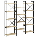 Bogreol Sonoma eg 156 x 25 x 167 cm Konstrueret træ