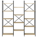 Bogreol Sonoma eg 156 x 25 x 167 cm Konstrueret træ