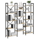Bogreol Sonoma eg 156 x 25 x 167 cm Konstrueret træ
