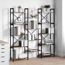 Bogreol Sonoma eg 156 x 25 x 167 cm Konstrueret træ