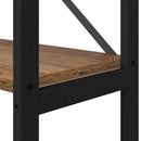 Bogreol Gammelt træ 156 x 25 x 167 cm Konstrueret træ