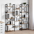 Bogreol Gammelt træ 156 x 25 x 167 cm Konstrueret træ