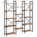 Bogreol Gammelt træ 156 x 25 x 167 cm Konstrueret træ
