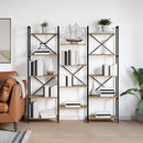 Bogreol Artisan Egetræ 156 x 25 x 167 cm Konstrueret træ