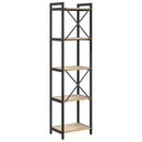 Bogreol Sonoma eg 40 x 30 x 155 cm Konstrueret træ