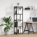 Bogreol Røget eg 40 x 30 x 155 cm Konstrueret træ