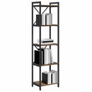 Bogreol Røget eg 40 x 30 x 155 cm Konstrueret træ