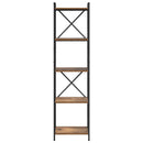 Bogreol Gammelt træ 40 x 30 x 155 cm Konstrueret træ