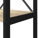 Bogreol Sonoma eg 40 x 30 x 119 cm Konstrueret træ