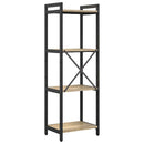 Bogreol Sonoma eg 40 x 30 x 119 cm Konstrueret træ