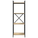 Bogreol Sonoma eg 40 x 30 x 119 cm Konstrueret træ