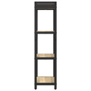 Bogreol Sonoma eg 40 x 30 x 119 cm Konstrueret træ