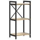 Bogreol Sonoma eg 40 x 30 x 85 cm Konstrueret træ