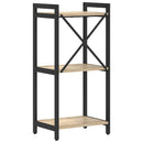 Bogreol Sonoma eg 40 x 30 x 85 cm Konstrueret træ