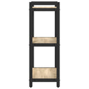 Bogreol Sonoma eg 40 x 30 x 85 cm Konstrueret træ