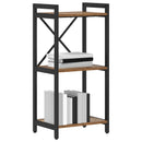 Bogreol Gammelt træ 40 x 30 x 85 cm Konstrueret træ