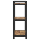 Bogreol Gammelt træ 40 x 30 x 85 cm Konstrueret træ