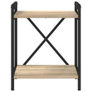 Bogreol 40 x 30 x 50 cm Konstrueret træ Sonoma eg