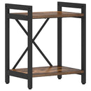 Bogreol Røget eg 40 x 30 x 50 cm Konstrueret træ