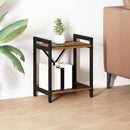 Bogreol Gammelt træ 40 x 30 x 50 cm Konstrueret træ