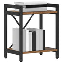 Bogreol Gammelt træ 40 x 30 x 50 cm Konstrueret træ