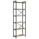 Bogreol Sonoma eg 60 x 30 x 189,5 cm Konstrueret træ