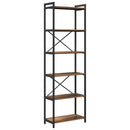 Bogreol Gammelt træ 60 x 30 x 189,5 cm Konstrueret træ