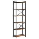 Bogreol Gammelt træ 60 x 30 x 189,5 cm Konstrueret træ