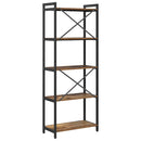 Bogreol Gammelt træ 60 x 30 x 155 cm Konstrueret træ